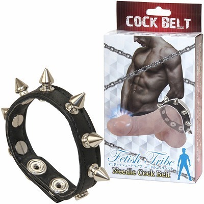 Ｆｅｔｉｓｈ　Ｔｒｉｂｅ　（ニードルコックベルト）（男性補助グッズ）
