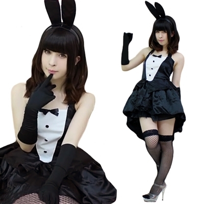 Pipi−fitch エレガンスバニー ブラック(コスチューム)